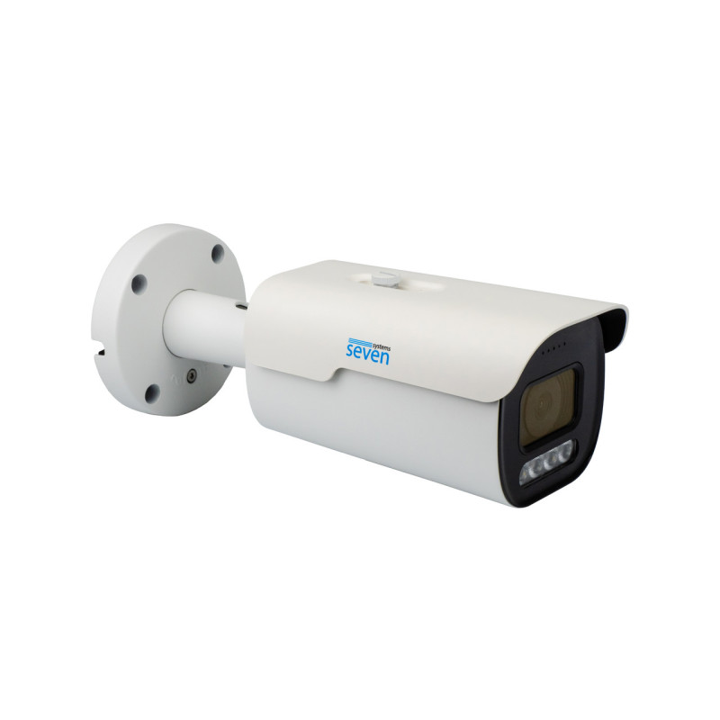 IP-відеокамера 5 Мп SEVEN IP-7255PA-DL white 4 мм з розумним подвійним підсвічуванням