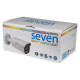 IP-відеокамера 5 Мп SEVEN IP-7255PA-DL white 4 мм з розумним подвійним підсвічуванням