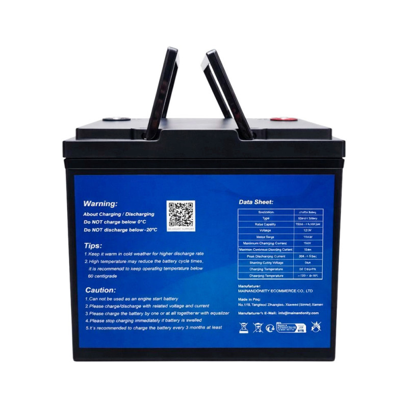 Акумуляторна батарея LiFePO4 DC HOUSE 12.8V 100Ah Bluetooth