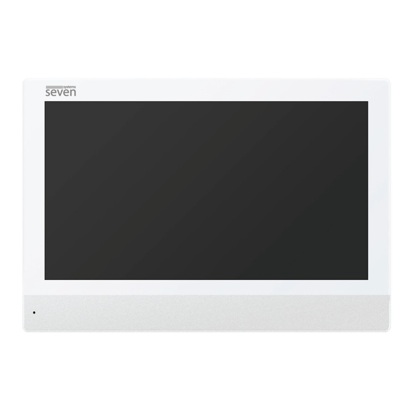 Комплект Wi-Fi домофона 7 дюймов с вызывной панелью SEVEN DP-7579/07Kit white