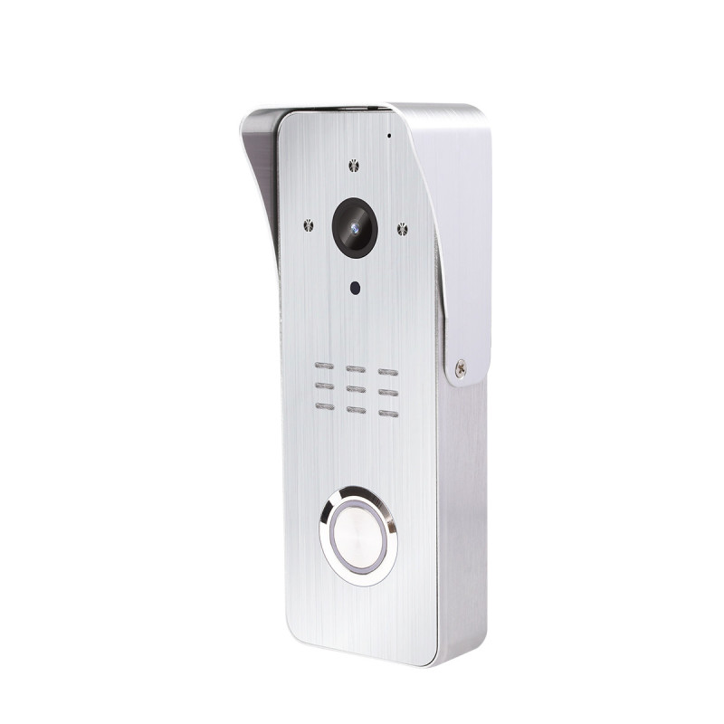Комплект Wi-Fi домофона 7 дюймов с вызывной панелью SEVEN DP-7579/07Kit white