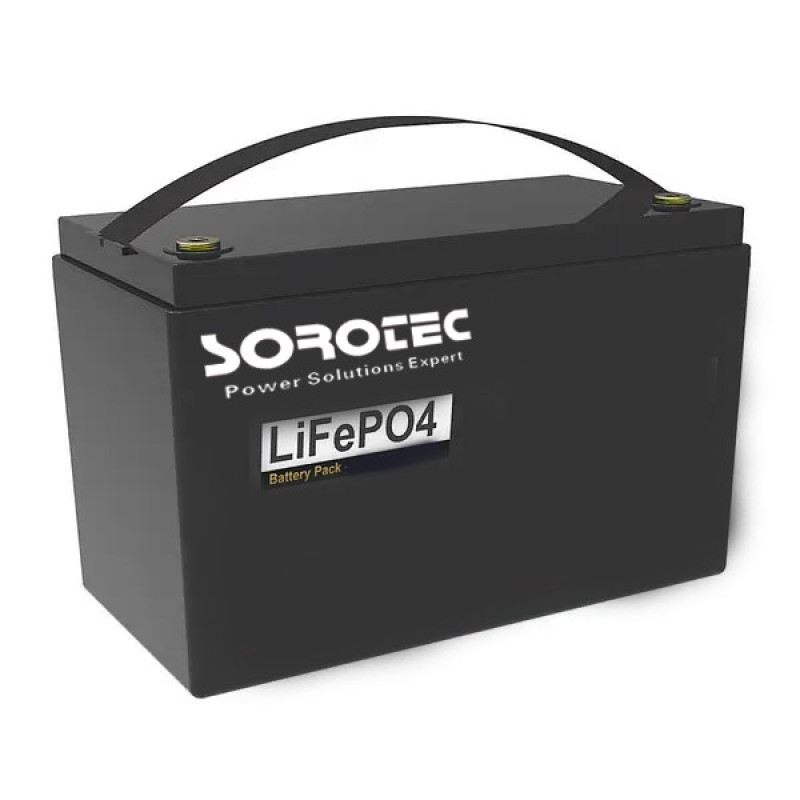 Акумуляторна батарея (АКБ) Sorotec LiFePO4 12.8V/100Ah 1280Wh