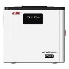 Power station (гібридний інвертор з АКБ) Sorotec REVO MP 1,0KW / 2,0KWh (джерело безперебійного живлення)