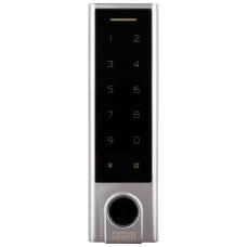 Умный контроллер доступа Bluetooth с клавиатурой и считывателем QR кодов SEVEN CR-7476BQ MIFARE