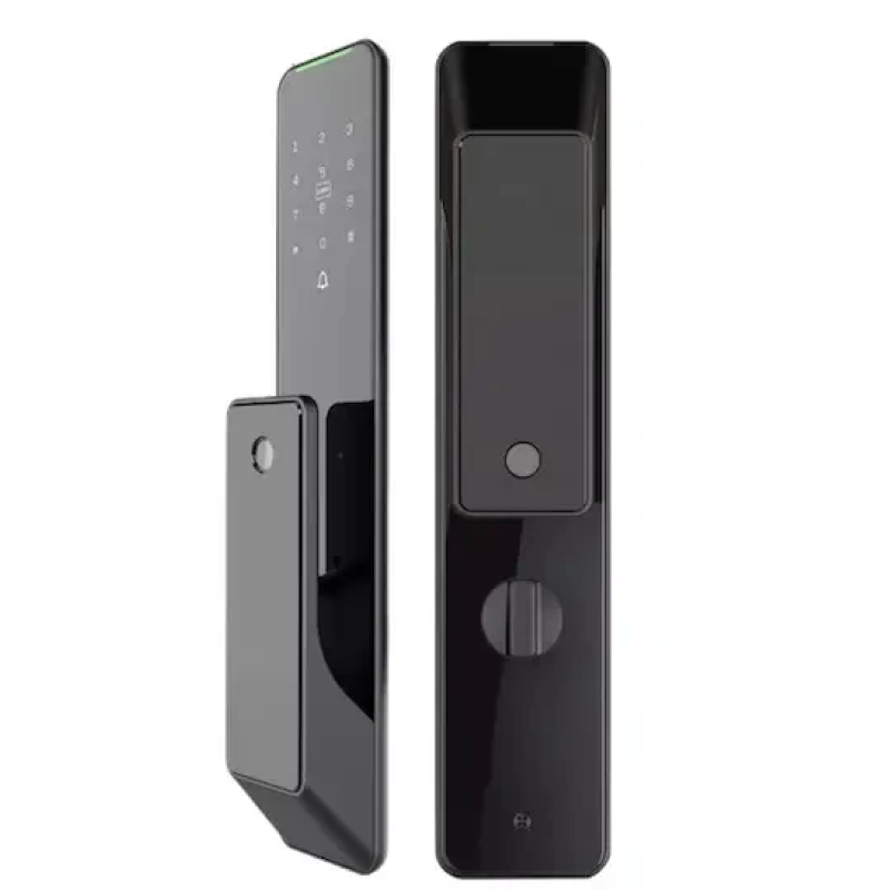 Умный дверной биометрический замок SEVEN LOCK SL-7775BF black