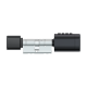 Умный дверной биометрический замок (цилиндр) SEVEN LOCK SL-7774BF black (35-90 мм)