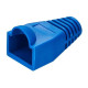 Набір конектор RJ45 20 шт + ковпачок під RJ45 синій 20 шт