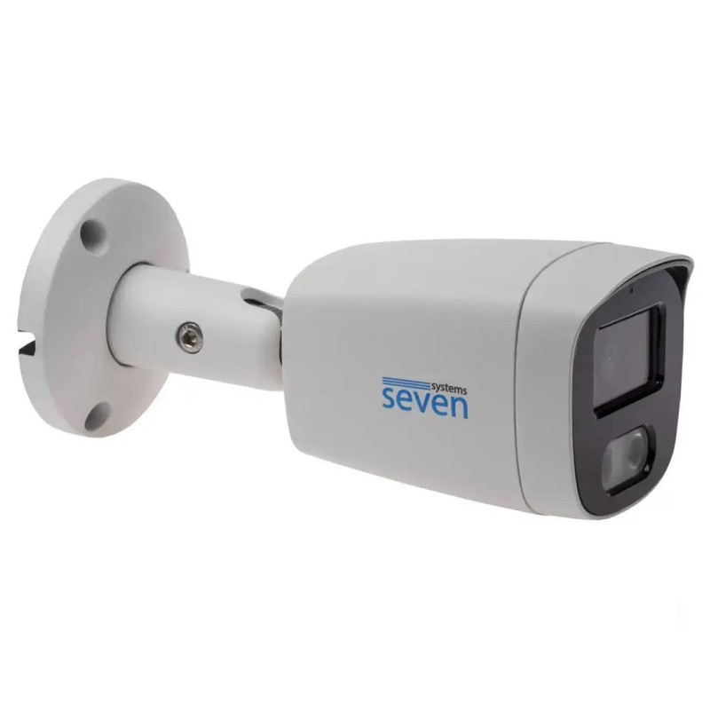 Комплект відеоспостереження на 8 циліндричних 2 Мп IP-камер SEVEN IP-7222W8-2MP
