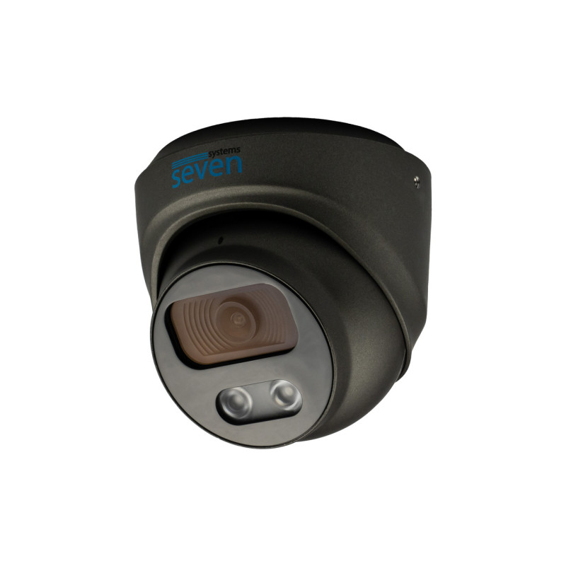 IP-відеокамера 2 Мп SEVEN IP-7212PA black 2,8 мм