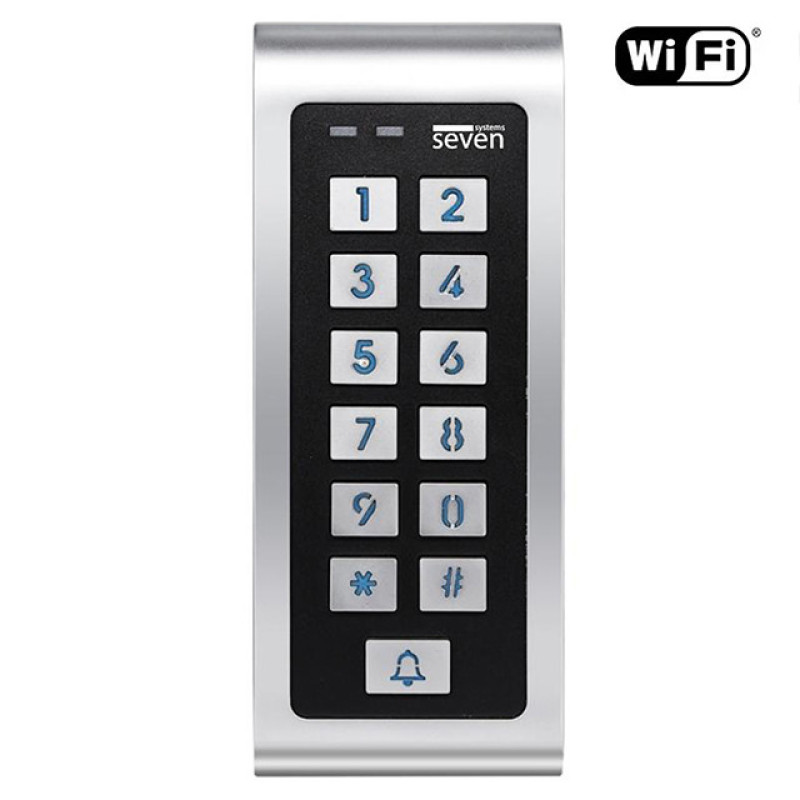 Контроллер доступа с клавиатурой SEVEN CR-7475 Wi-Fi EM