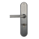 Розумний дверний біометричний замок SEVEN LOCK SL-7768BF (85мм) silver