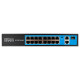 PoE комутатор 16 портів SEVEN P-73216G-SFP (POE: 16, UP: 2G+1SFP)