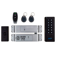 Бездротовий комплект контролю доступу SEVEN LOCK SL-7708 black