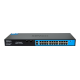 Хмарно керований гігабітний 28-ти портовий PoE комутатор SEVEN GPS424 (Cloud POE: 24G, UP: 2G+2SFP)
