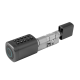 Розумний дверний біометричний замок (циліндр) SEVEN LOCK SL-7773BF black (40-106 мм)