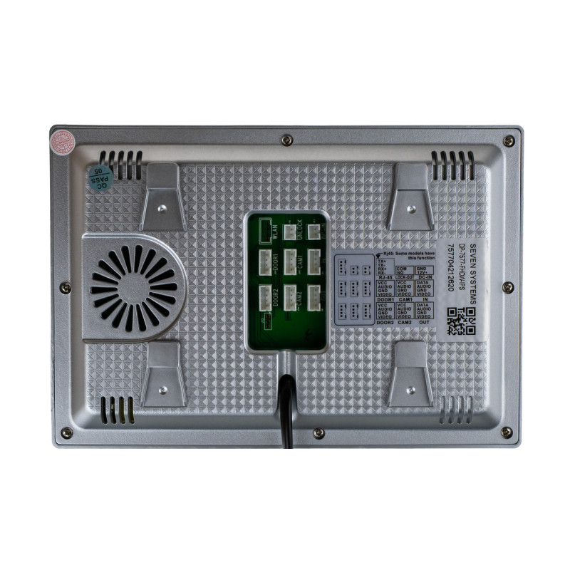 Комплект Wi-Fi домофону 7 дюймів з панеллю виклику SEVEN DP-7577/07Kit white