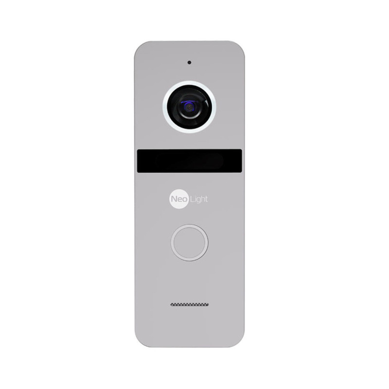 Комплект видеодомофона NeoLight TETTA+ и панель вызова SOLO Silver