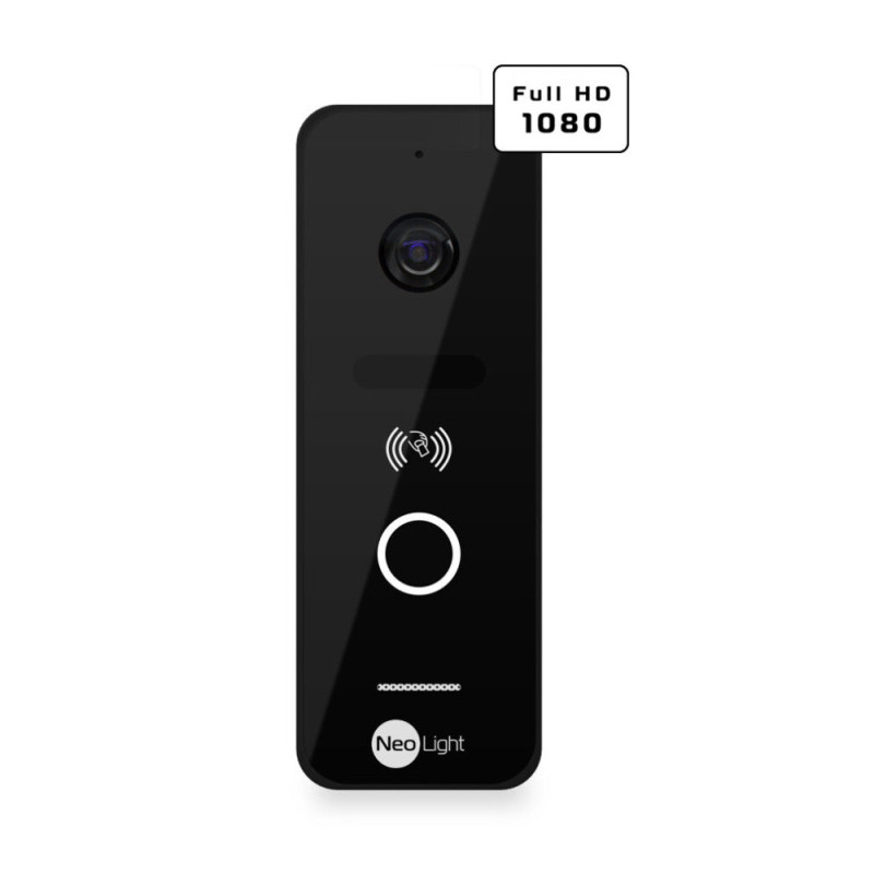 Вызывная панель домофона NeoLight OPTIMA ID FHD black