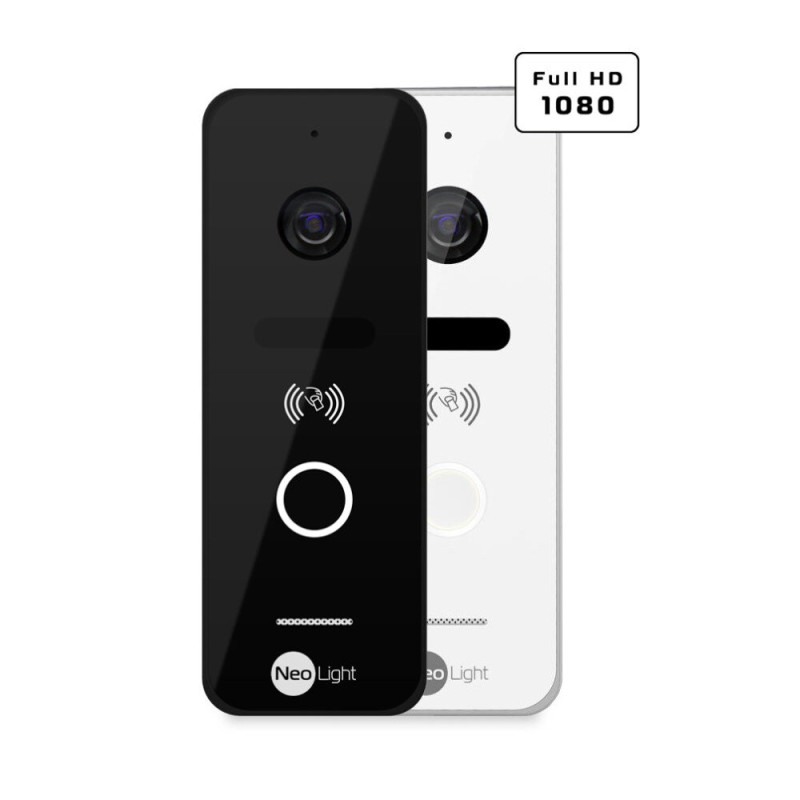 Вызывная панель домофона NeoLight OPTIMA ID FHD black