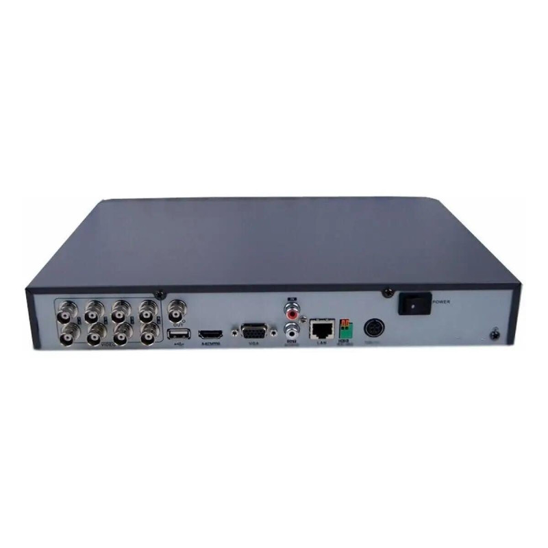 HD-TVI відеореєстратор 8-канальний Hikvision iDS-7208HQHI-M2/S(C) з аналітикою виявлення руху, перетину лінії та вторгнення