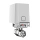 Кран перекриття води Ajax WaterStop 1/2" white з дистанційним керуванням