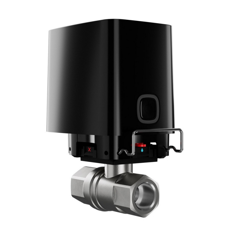 Кран перекриття води Ajax WaterStop 1" black з дистанційним керуванням