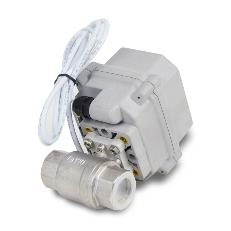 Кран кульовий з електроприводом YYD-1, 3/4", 220В, 10Вт, 40 бар